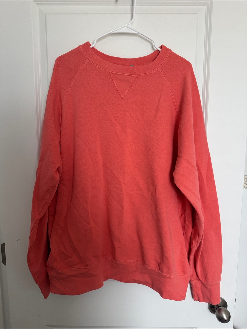 Women's Coral Crewneck Sweatshirt - Classic Pullover